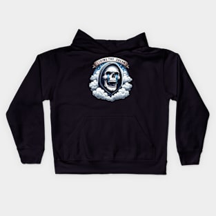 Living the Dream Skull Crying Kids Hoodie